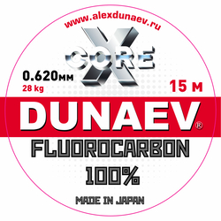 Леска Dunaev Fluorocarbon 0.620мм 15м