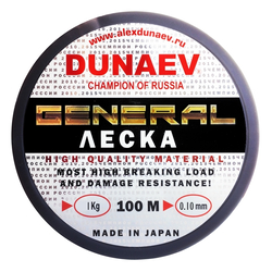 Леска Дунаев General All Round 100m 0.10мм