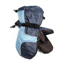 Рукавицы СЛЕДОПЫТ PHOENIX, плащевая ткань, цв. синий, р-р XL