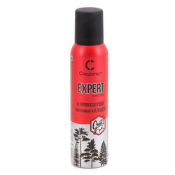Репеллент СЛЕДОПЫТ EXPERT GREAT FORMULA,от всех видов летающих насекомых и клещей,аэрозоль,150мл